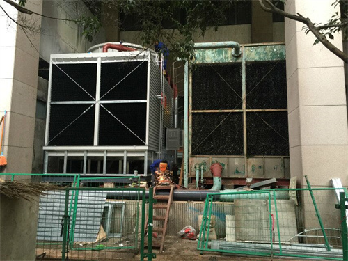 冷卻塔廠家講解雙曲線冷卻塔填料的清洗問題