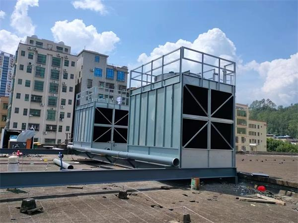 方形冷卻塔散熱填料更換保養電機馬達,冷卻塔散熱能力計算公式