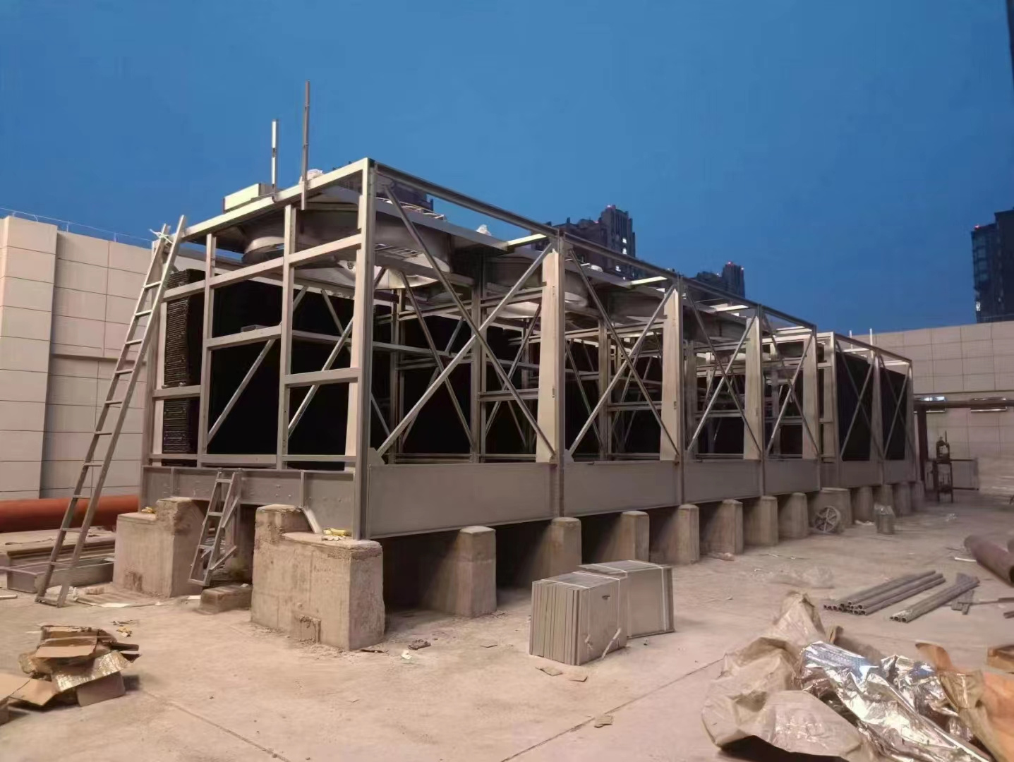 開式冷卻塔降溫效果不理想原因分析(開式冷卻塔原理)